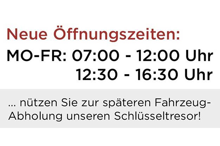 Öffnungszeiten