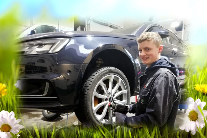 Räderwechsel mit Frühjahrscheck