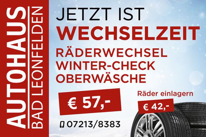 Räderwechsel & Wintercheck 